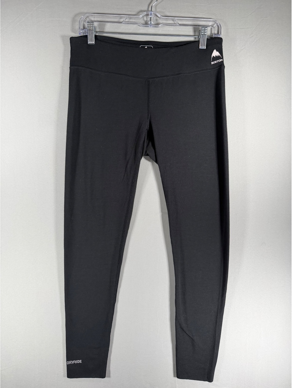 Burton Dryride Black Athletic Leggings Size M
